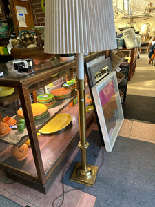 Vintage Brass Floor Lamp