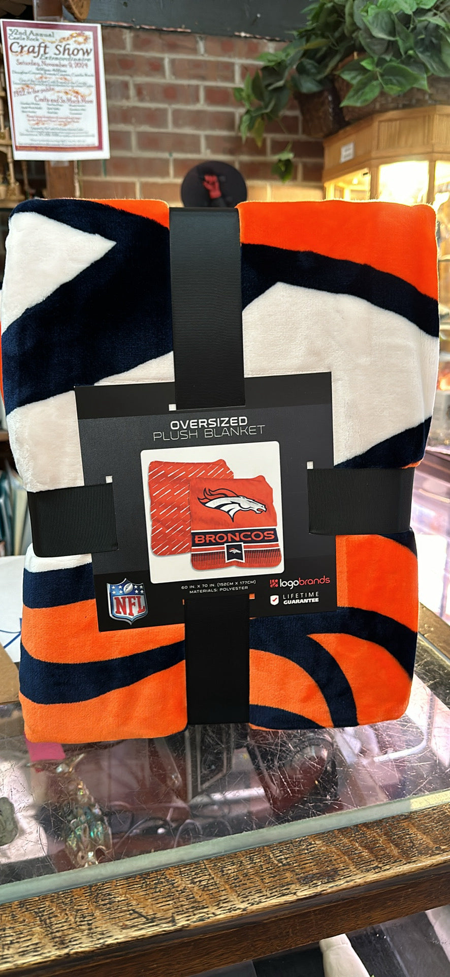 Broncos Blanket 60x70