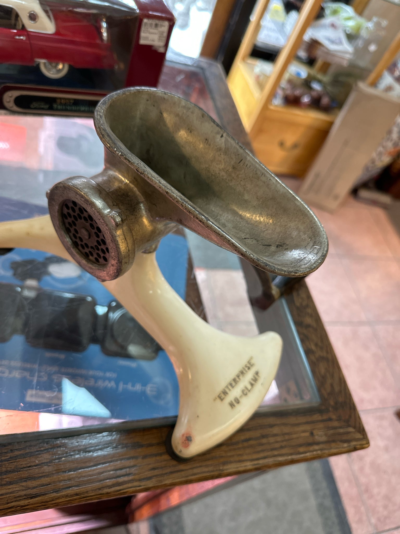 Vintage Enterprise Meat Grinder