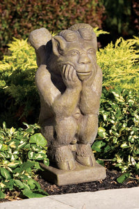 Sitting Gargoyle 25"H