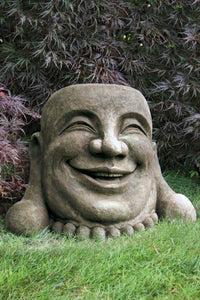 Laughing Hoi Toi Buddha Face 18"H x 25"W