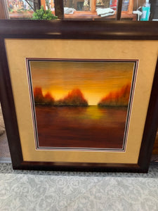 Winter Light Framed 30 x 30